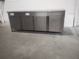 s/s work table cabinet